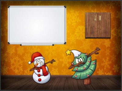Amgel Christmas Room Escape 7 background