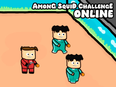 Among Squid Challenge Online background