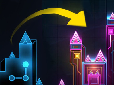 Geometry Dash Basic Decoration background