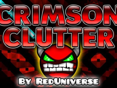 Geometry Dash Crimson Devilworks background