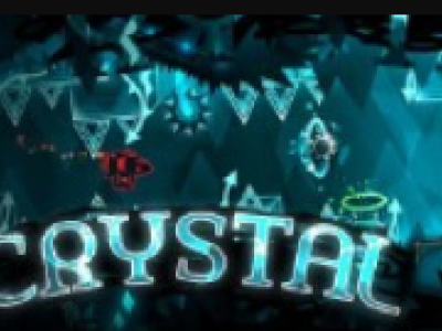 Geometry Dash Crystal Memories background