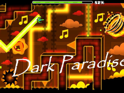 Geometry Dash Darkest Paradise background