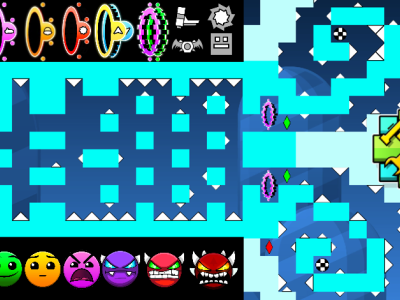 Geometry Dash Editor: Create Your Level! background