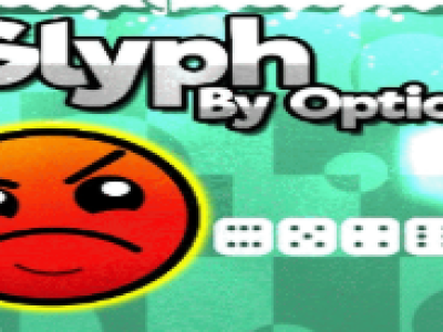 Geometry Dash Glyph background