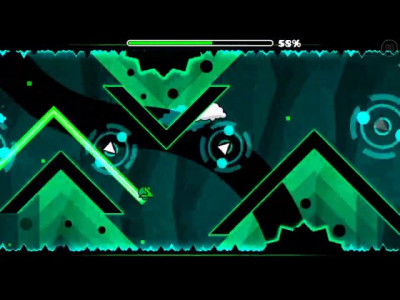 Geometry Dash Hibiscus background