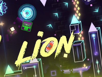 Geometry Dash Lion background