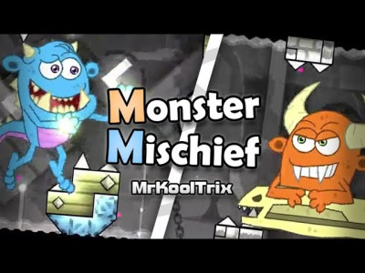 Geometry Dash Monster Mischief background