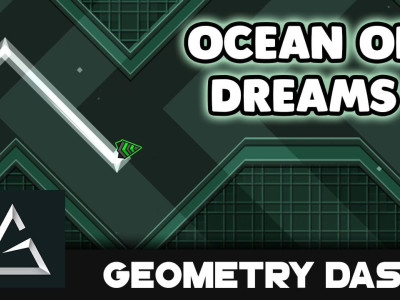 Geometry Dash Ocean of Dreams background
