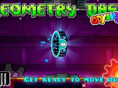 Geometry Dash Odyssey background