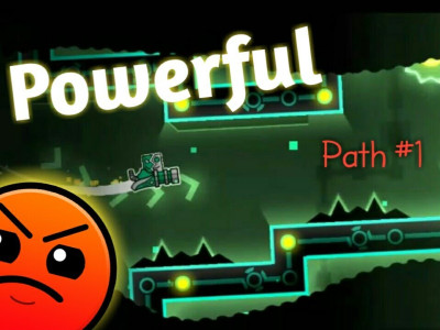 Geometry Dash Powerful background