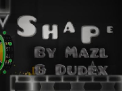 Geometry Dash Shaped background