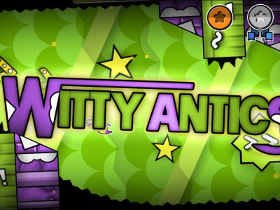 Geometry Dash Witty Antics background