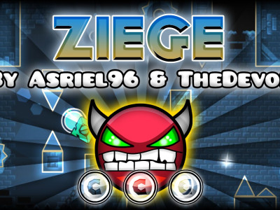 Geometry Dash Ziege background