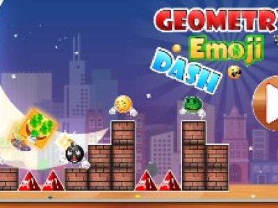 Geometry Emoji Dash background