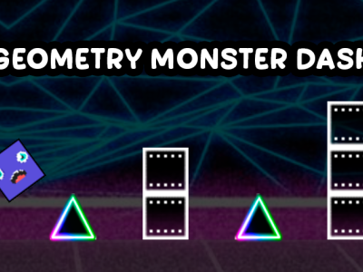 Geometry Monster Dash background
