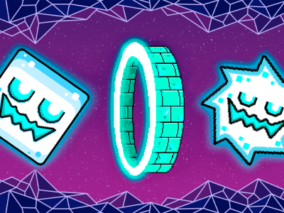 Geometry Portal Challenge background