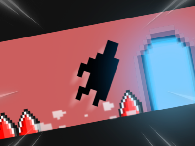 Mr. Pixel The Path of Parkour background