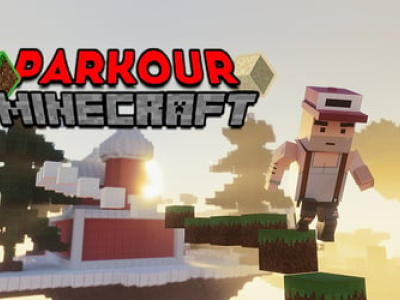 Parkour Minecraft background