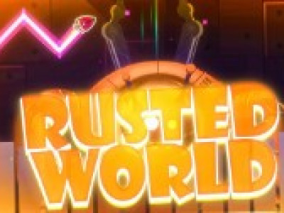Geometry Dash: Rust World background