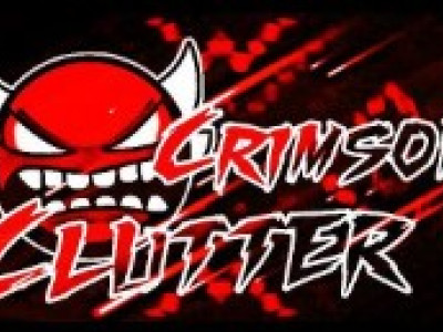 Geometry Dash Crimson Clutter background
