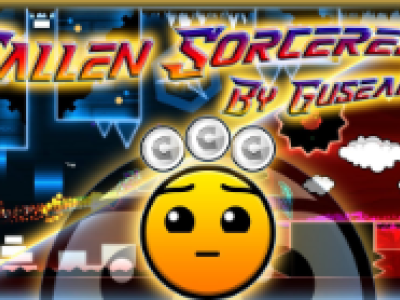Geometry Dash Fallen Sorceress background