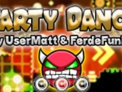 Geometry Dash Party Dance background