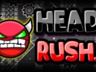 Geometry Dash Headrush background