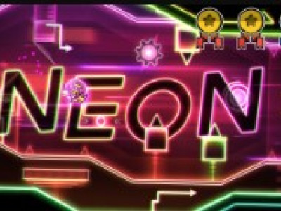 Neon Dash background