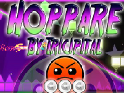 Geometry Dash Hoppare background