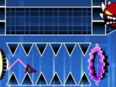 Geometry Dash Wave Spam background