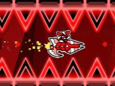 Geometry Dash Red Yahooey background