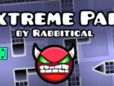 Geometry Dash Extreme Park background