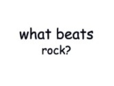 What Beats Rock background