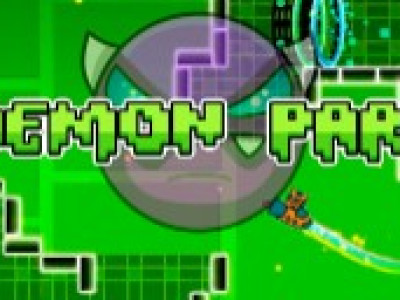 Geometry Dash Demon Park background