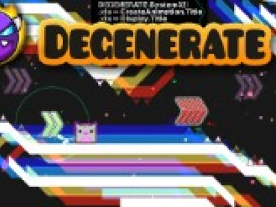 Geometry Dash Degenerate background