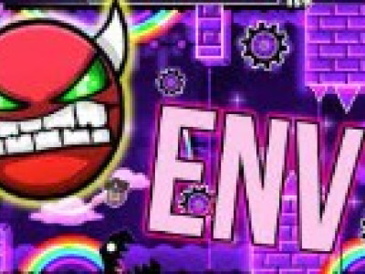 Geometry Dash Envy background