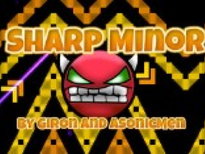 Geometry Dash Sharp Minor background