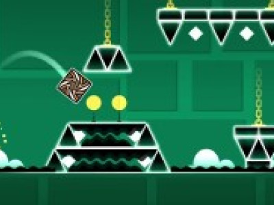 Geometry Dash Cytic Flow background