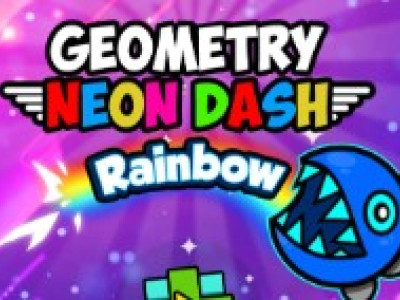 Geometry Dash: Neon World background