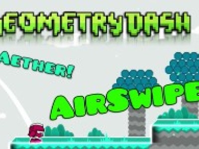 Geometry Dash Aether background