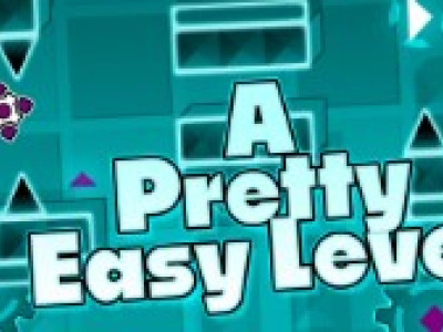Geometry Dash A Pretty Easy Level background