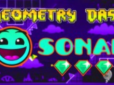 Geometry Dash Sonar background