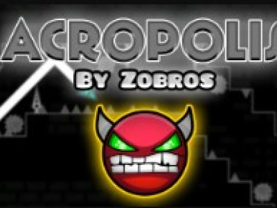 Geometry Dash Acropolis background