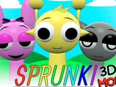 Sprunki 3D background