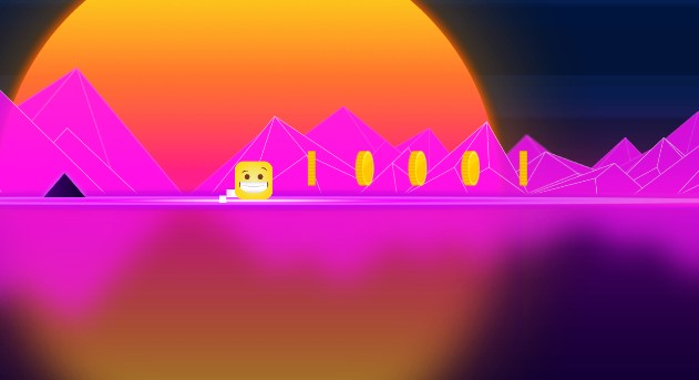 Geo-Metric Run screenshot