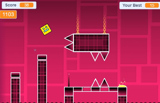 Geometry Dash Glitter Jumper screenshot