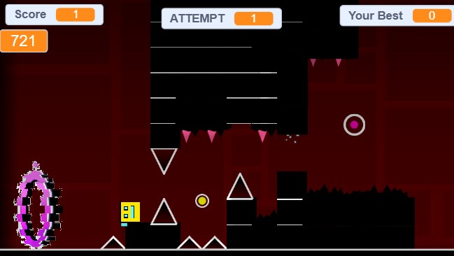 Geometry Dash Noclip The Yandere screenshot