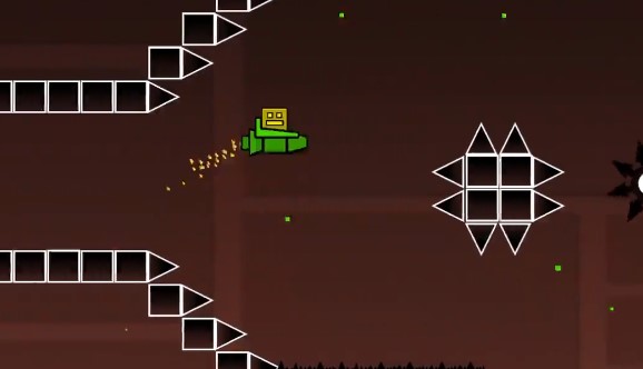 Geometry Dash Ship screenshot