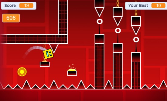 Geometry Dash Very Hard CLG screenshot